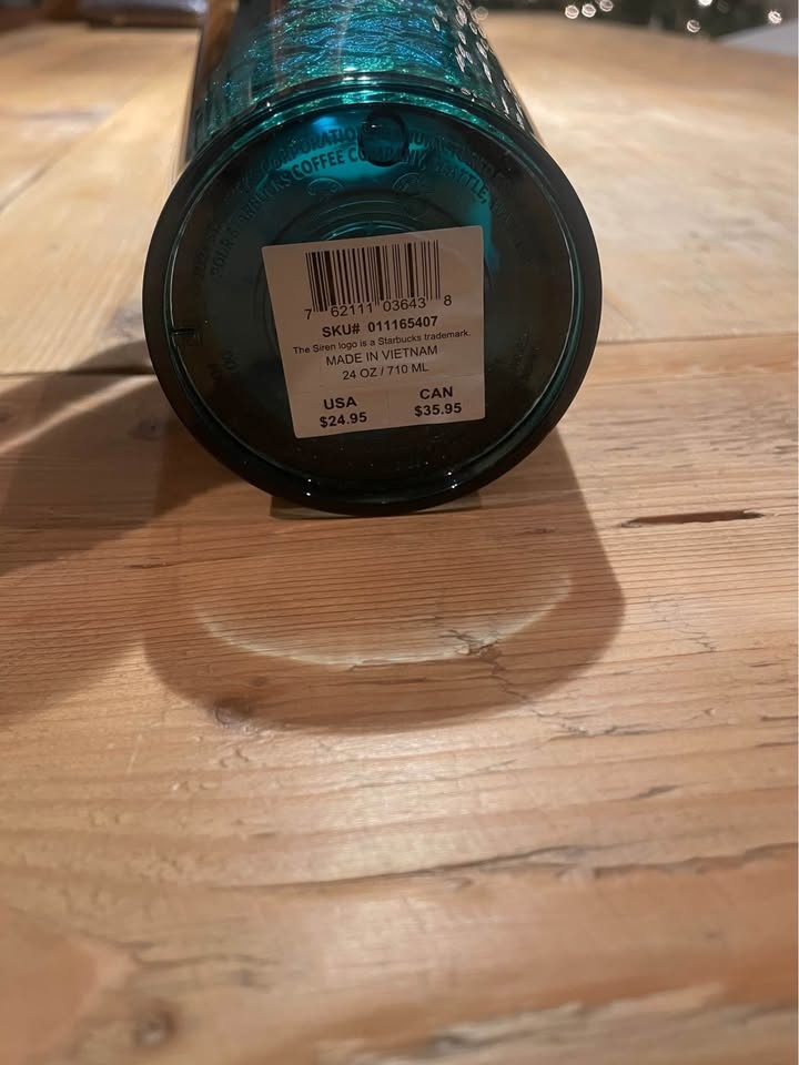 🌊BRAND NEW Starbucks Mermaid Tail Tumbler🧜‍♀️✨RARE - photo 3
