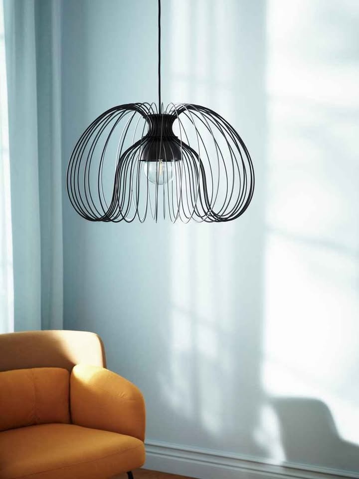 IKEA Kallfront Pendant Lamp Shade 20" (black) *NEW* - photo 5