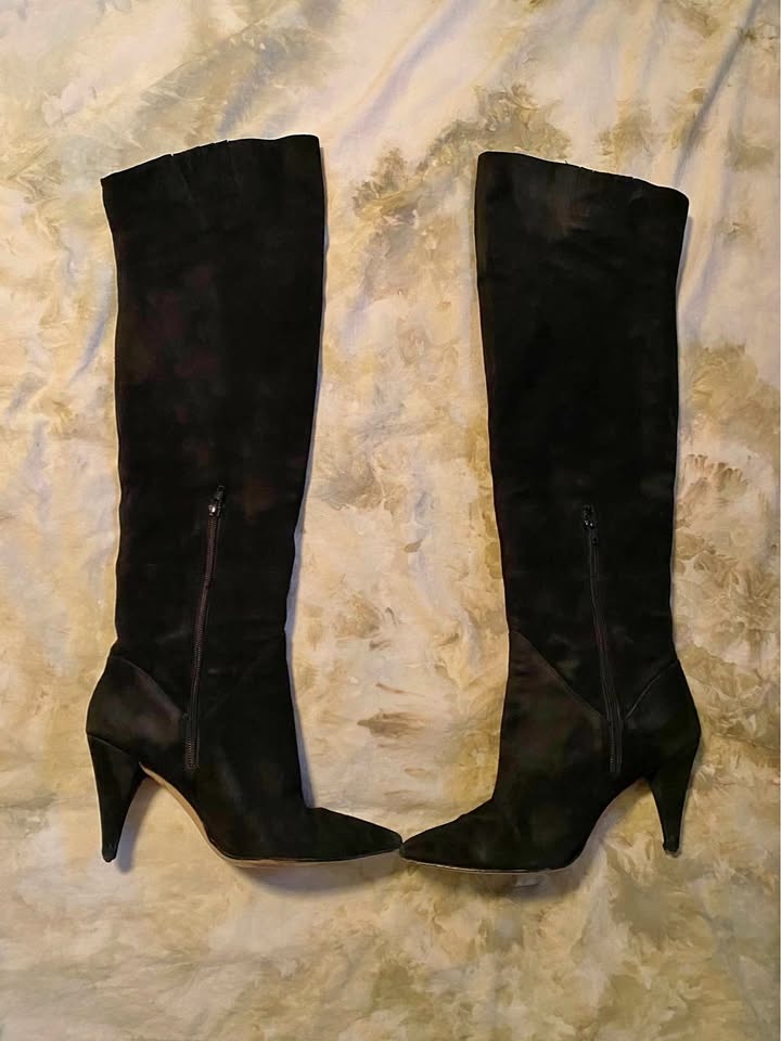 ALDO Knee High Suede Winter Boots