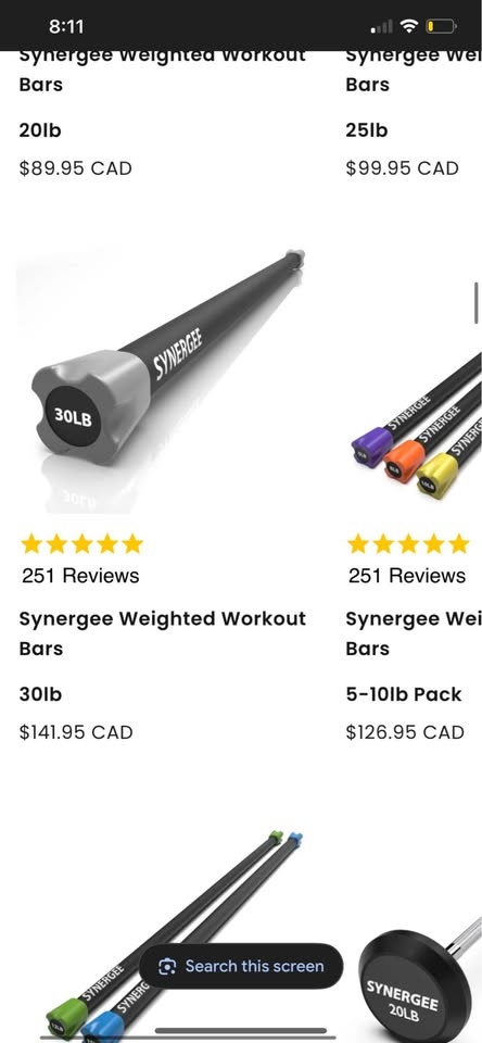Weighted Workout Bar - photo 5