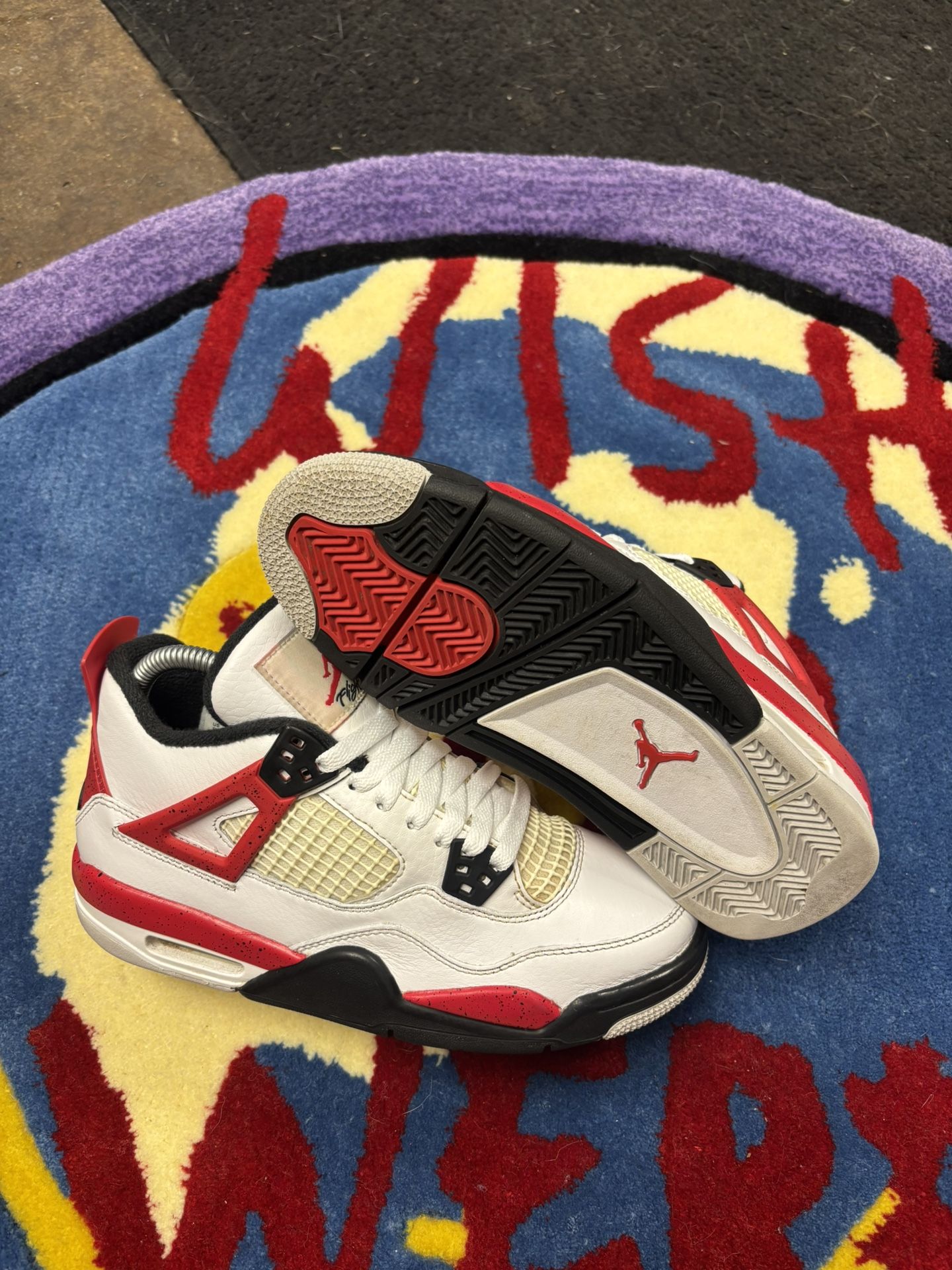 Air Jordan 4 Red Cement GS