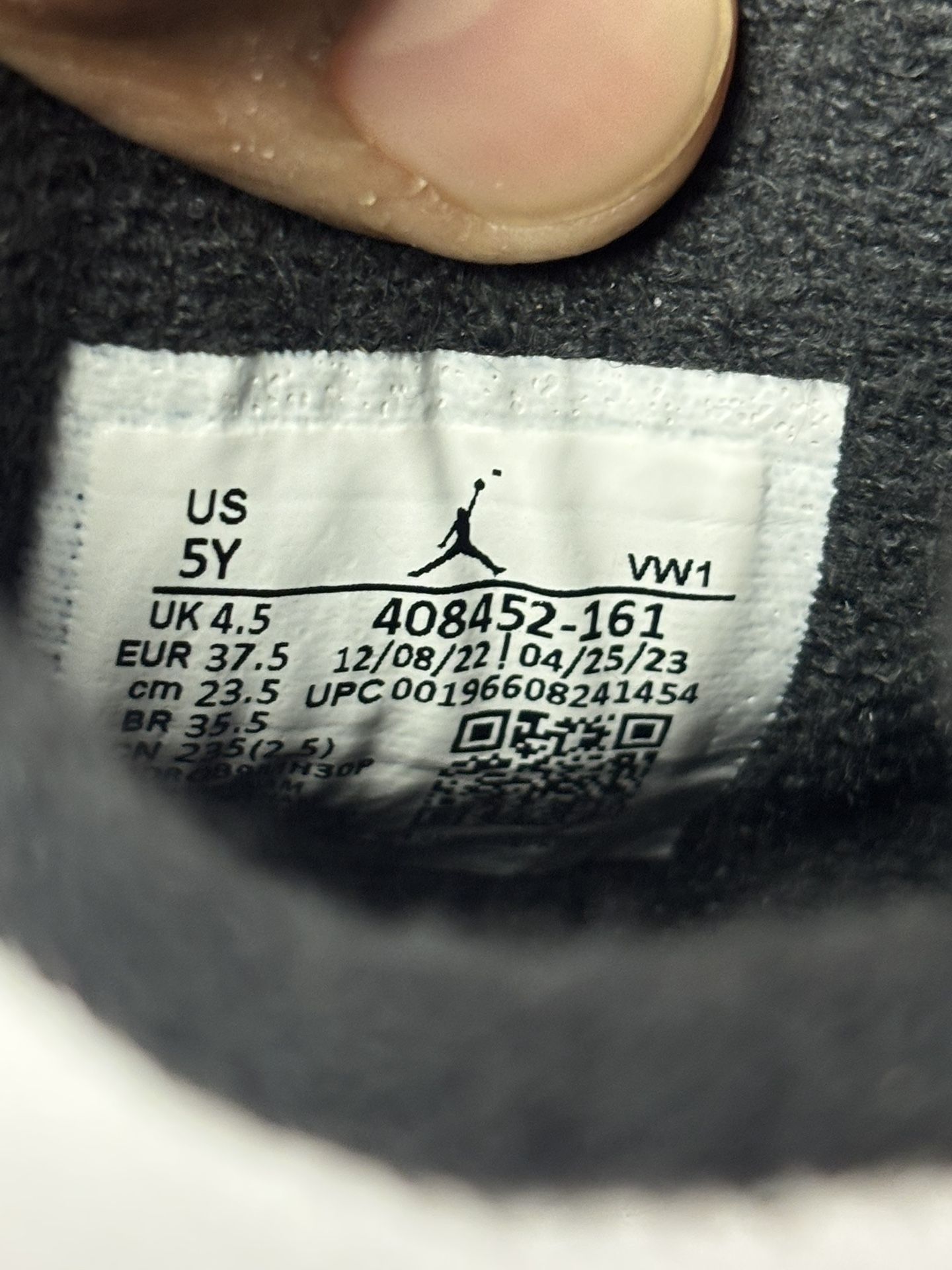 Air Jordan 4 Red Cement GS - photo 5