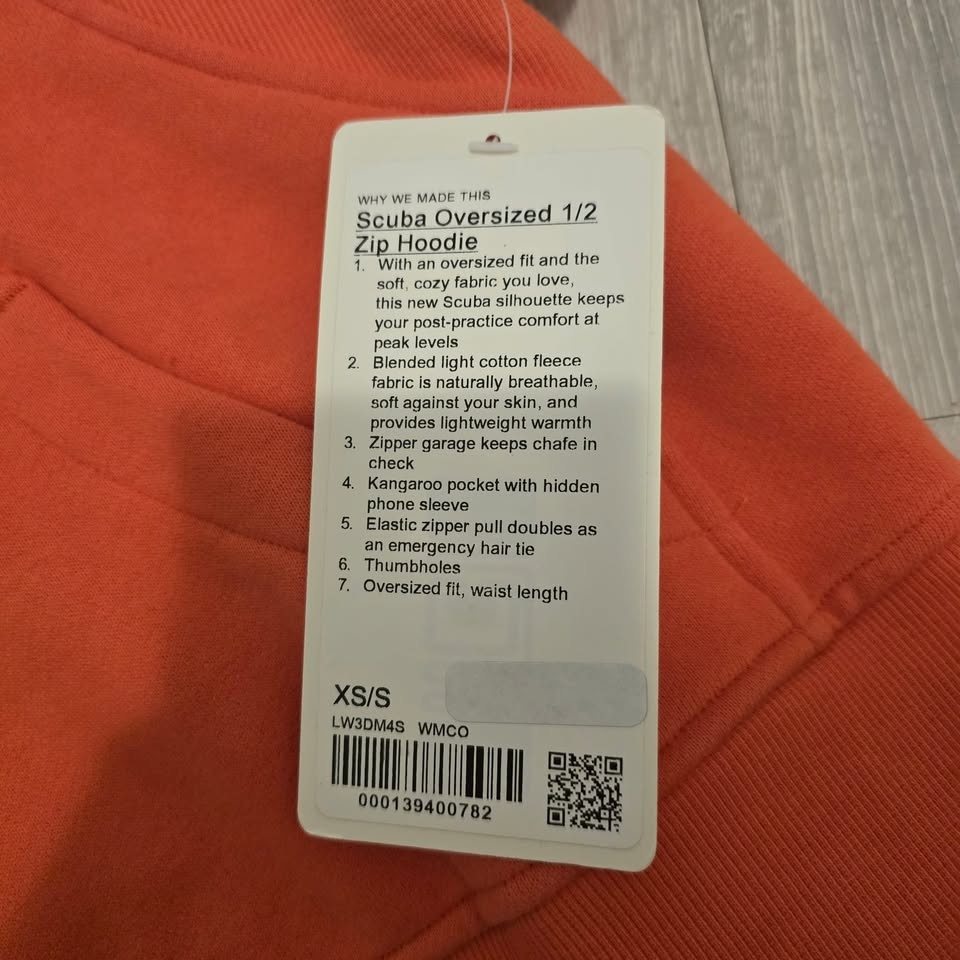 NEW Lululemon Scuba Oversized Half-Zip Hoodie - photo 2