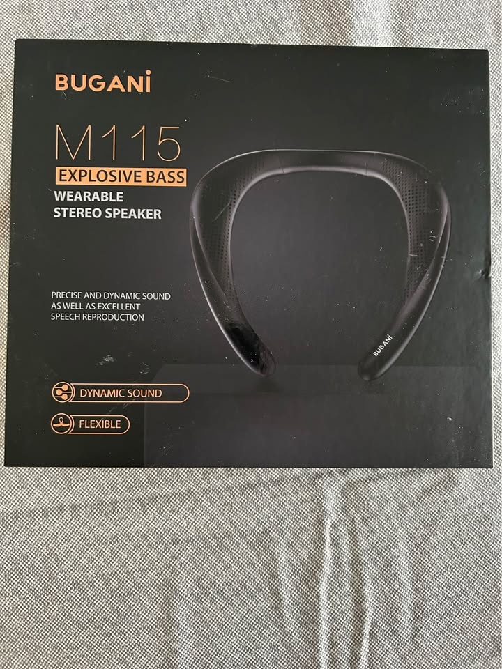 Brand New BUGANI M115 Wearable Bluetooth Speaker - photo 2