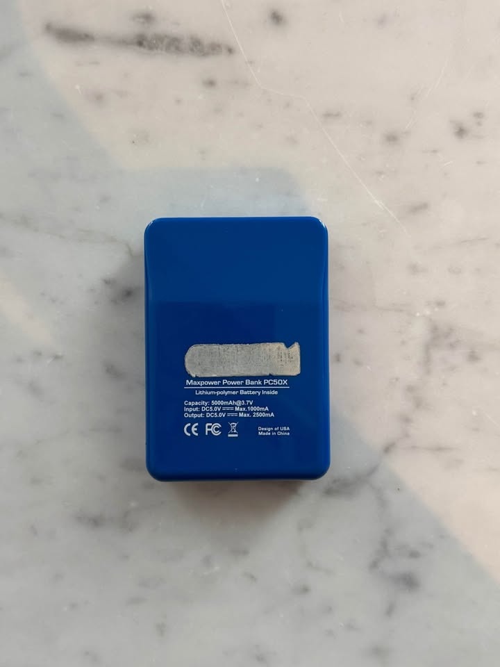 Maxpower Powerbank 5000 mah (blue) - photo 3