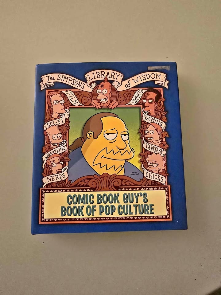 The Simpsons: comic book guy's book of pop culture