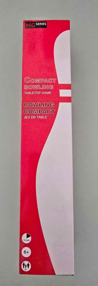 Compact bowling tabletop game