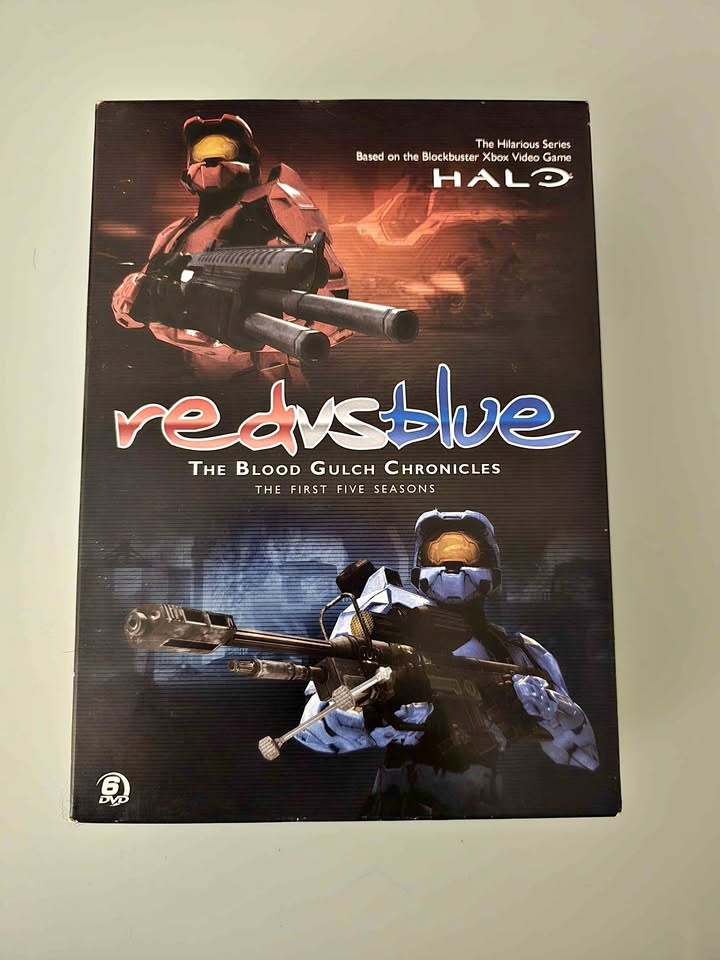 Red vs blue the blood Gulch chronicles season 1 - 5 dvd