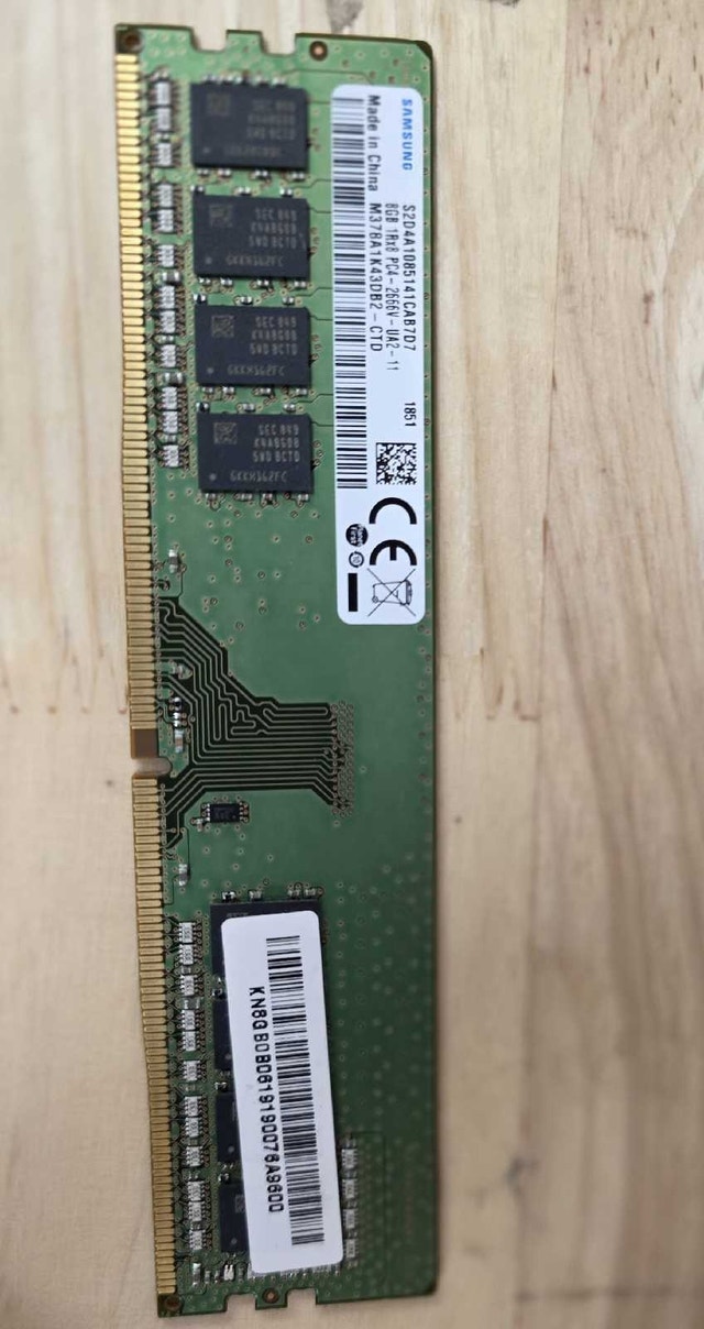 Samsung 8GB DDR4 RAM