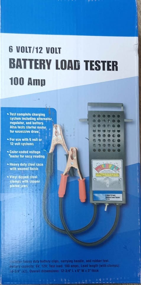 Brand New Battery Load Tester 100 Amp 6/12V with Metal Switch - photo 3