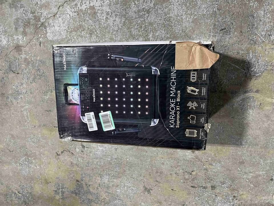 New Portable Karaoke Speaker - Bluetooth - Party Lights - photo 4