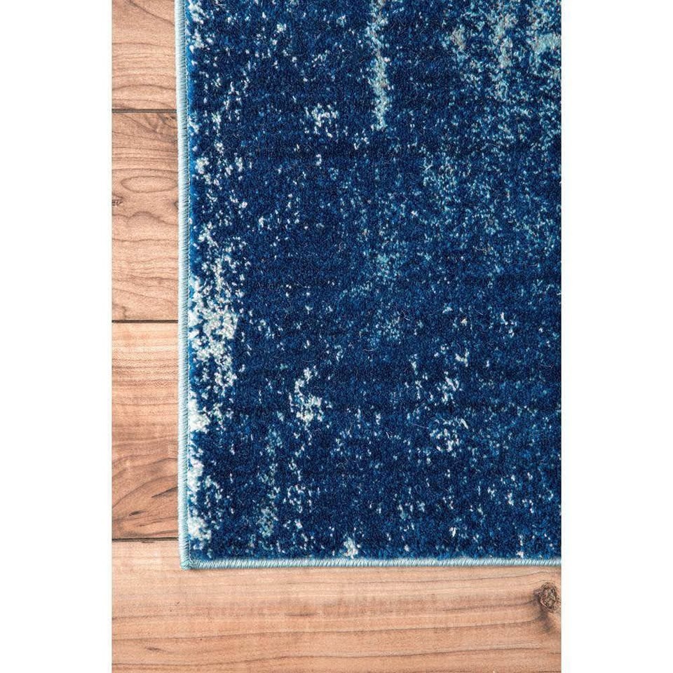 nuLOOM Alayna Abstract Area Rug, 6' 7" x 9', Blue - photo 3
