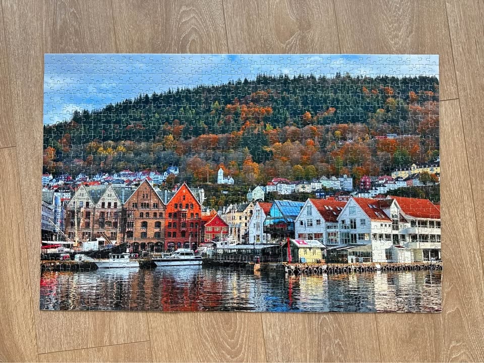 1000pc Norway art puzzle - photo 3
