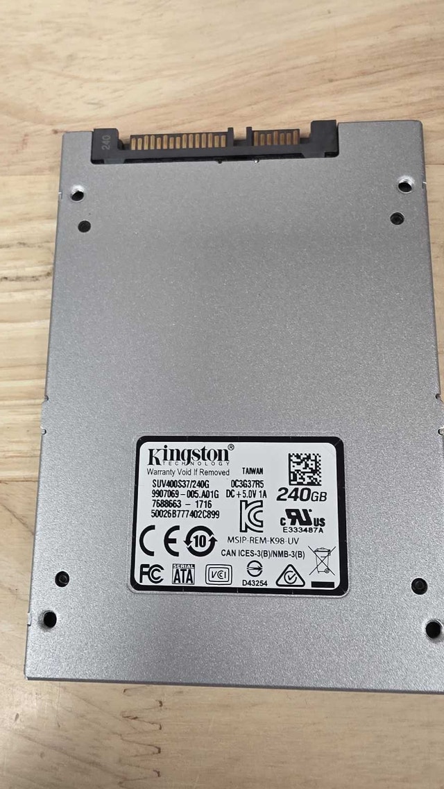 kingston 240 gb SSD - photo 2