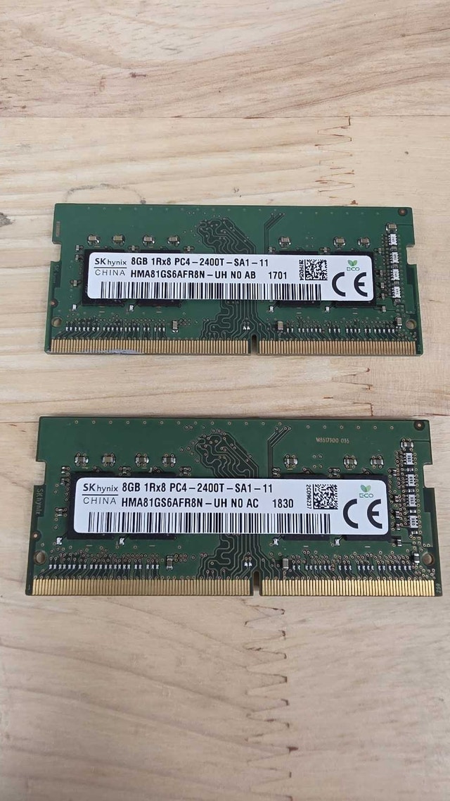 SK Hynix 8GB PC4-2400T RAM