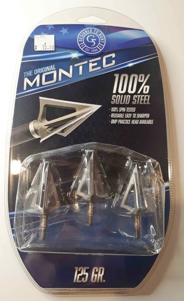 G5 Montec 125gr Broadheads