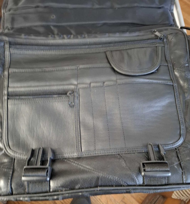 Large leather Computer bag