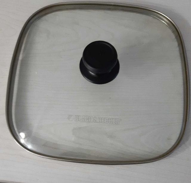 Black & Decker 12 inch electric skillet glass cover