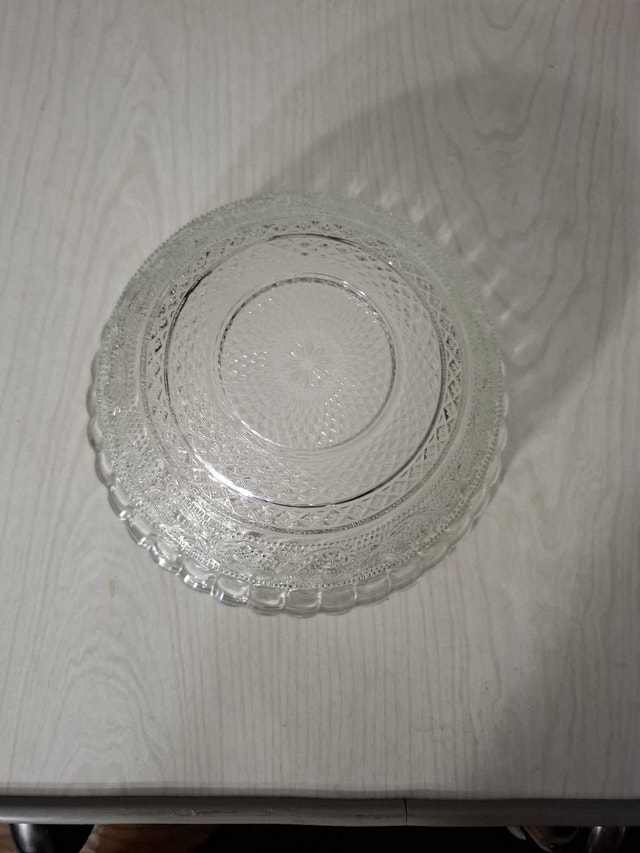 9.5 inch Crystal salad bowl - photo 3