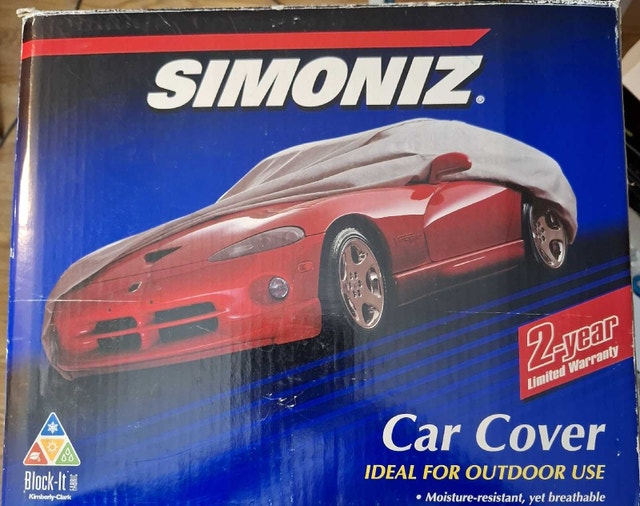 SIMONIZ waterproof vehicle cover