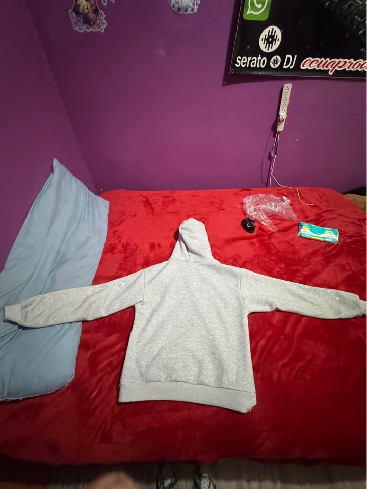 Sp5der og web heather hoodie - photo 2