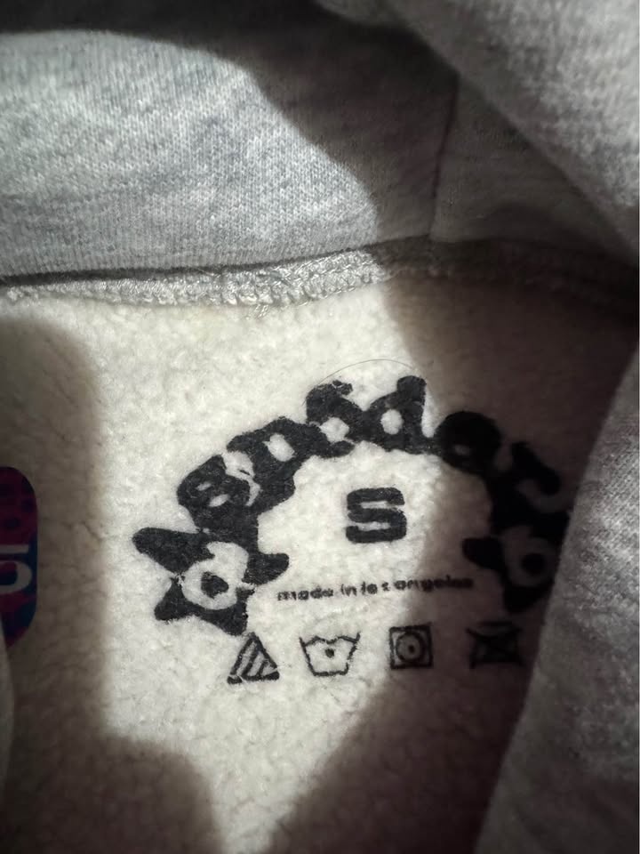 Sp5der og web heather hoodie - photo 3