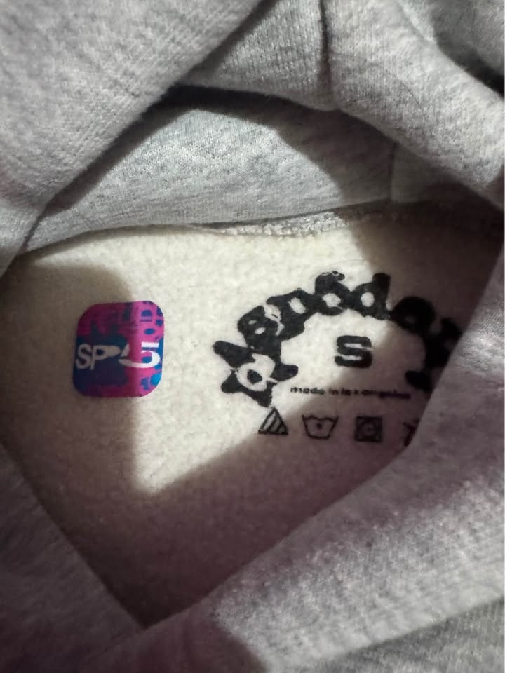 Sp5der og web heather hoodie - photo 4