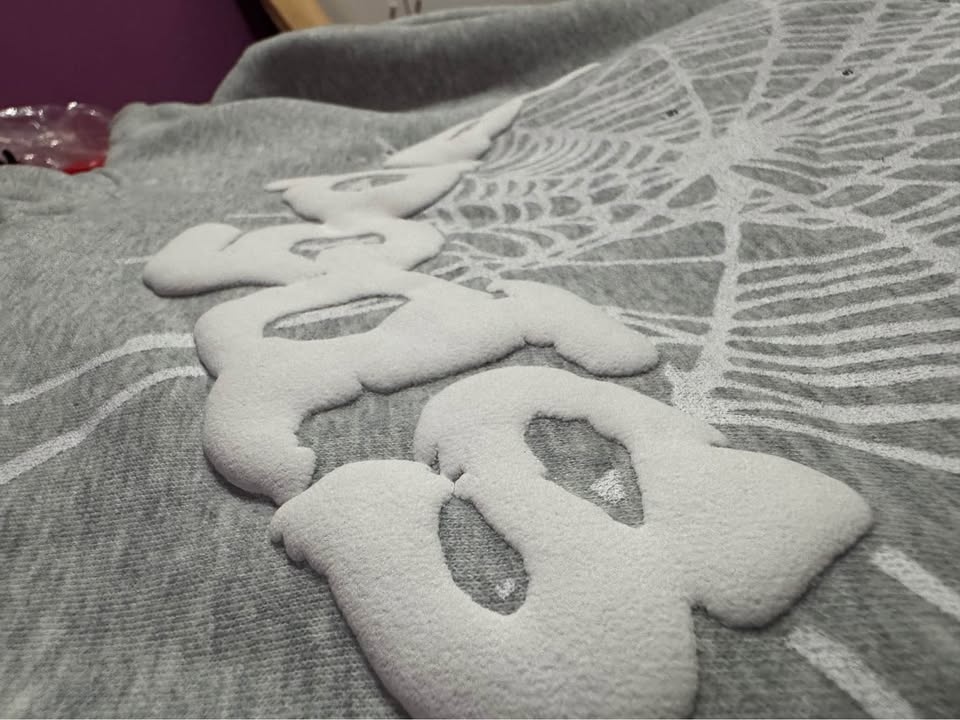 Sp5der og web heather hoodie - photo 5