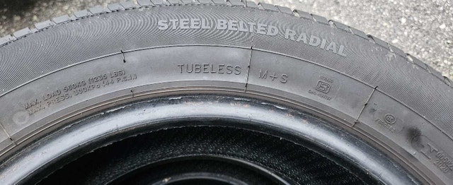 Used All Season Tires 195/60 R15 DOT 0924 - photo 4