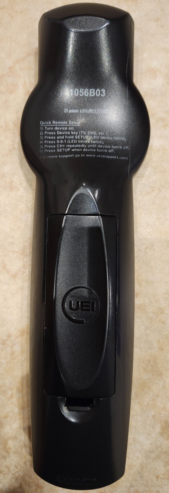 Digital cable TV universal remote control (1056B03) - photo 2