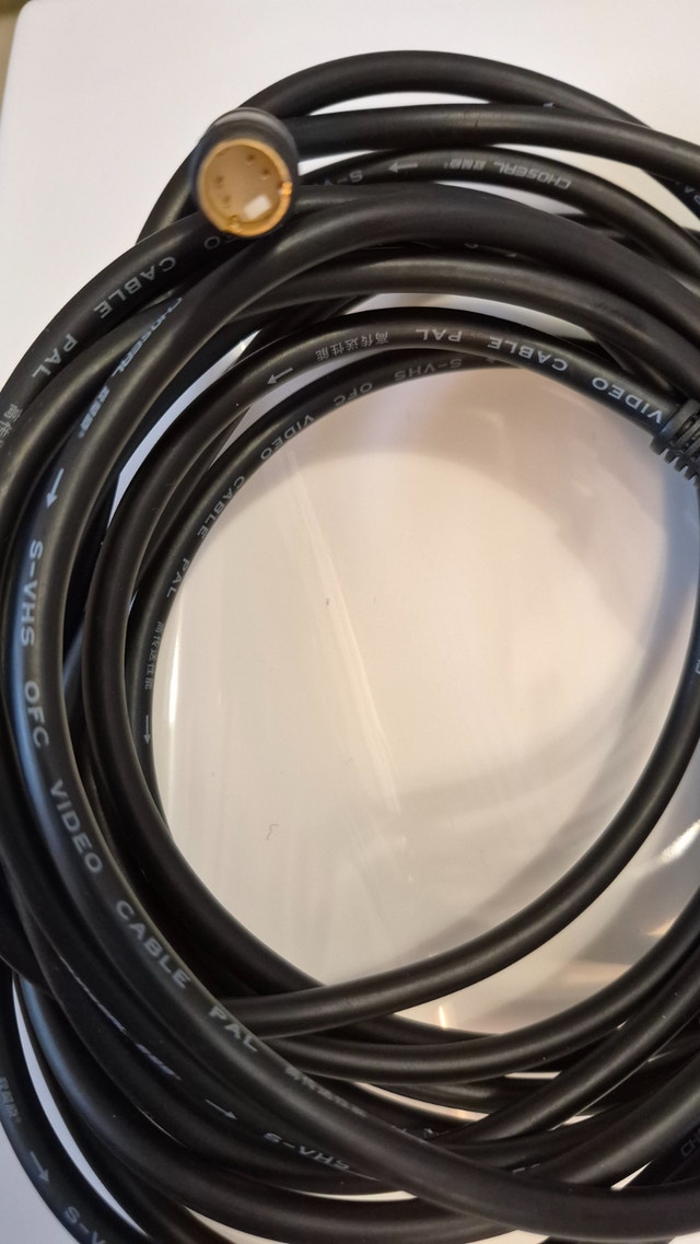 S-Video Cable 16ft (male to male) with female to male adapter - photo 5