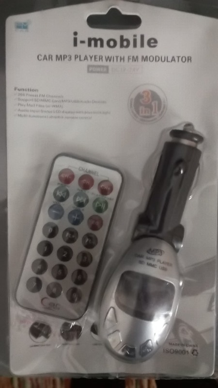 Car MP3 Player with FM Transmitter