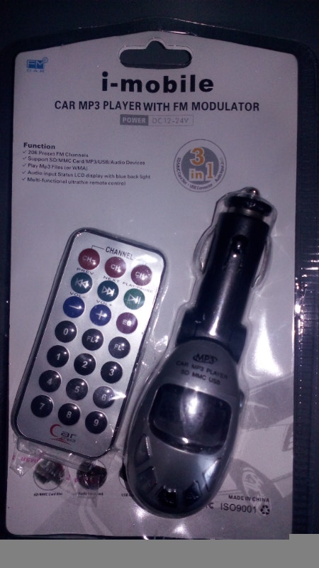 Car MP3 Player with FM Transmitter - photo 2