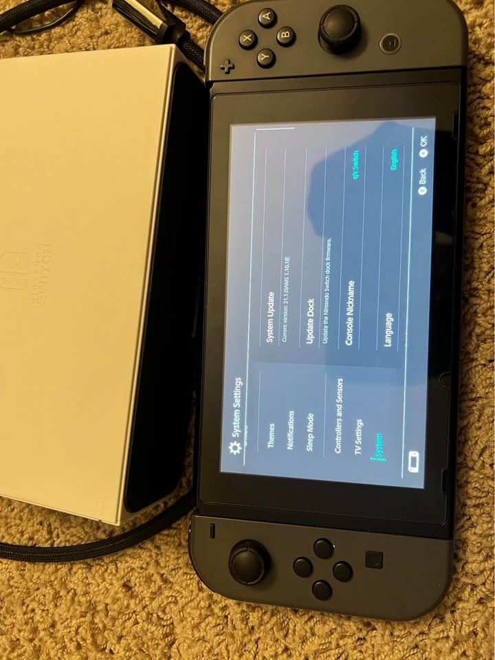 Modded Nintendo Switch with 4 Games - photo 2