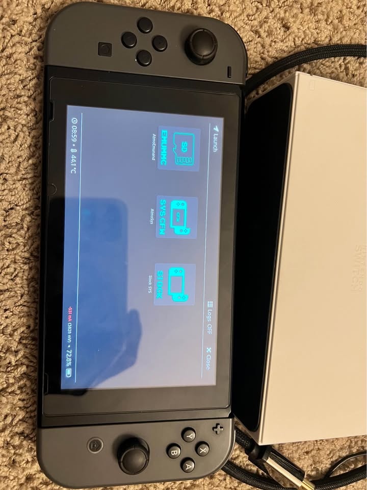 Modded Nintendo Switch with 4 Games - photo 4