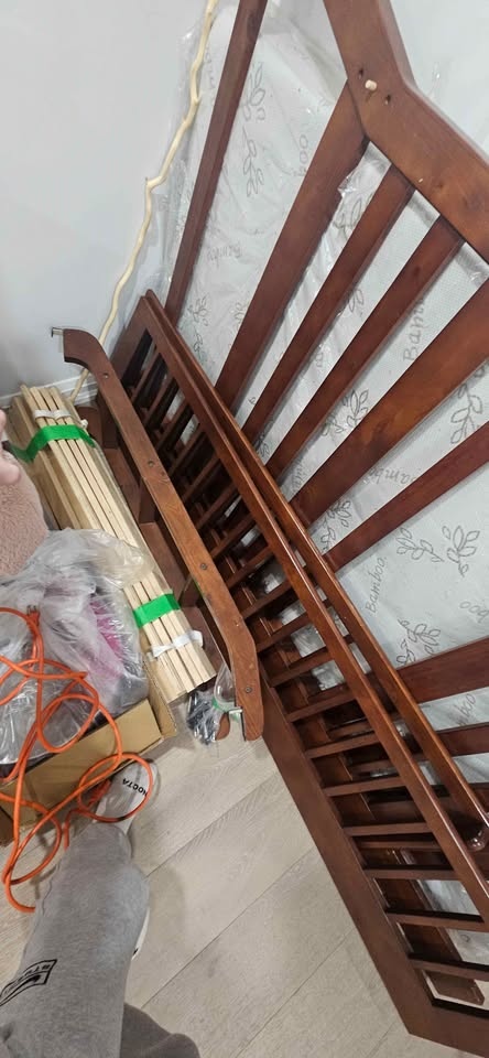 Bunk bed (Top disassembled) with mattress for the top - photo 2