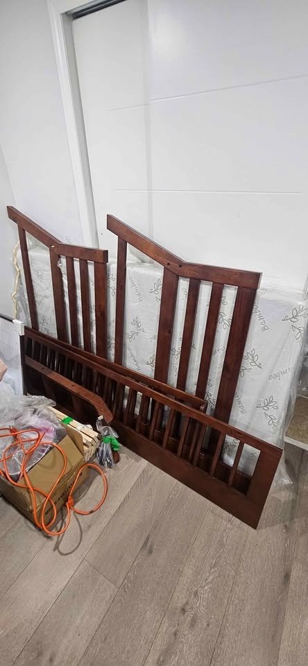 Bunk bed (Top disassembled) with mattress for the top - photo 3