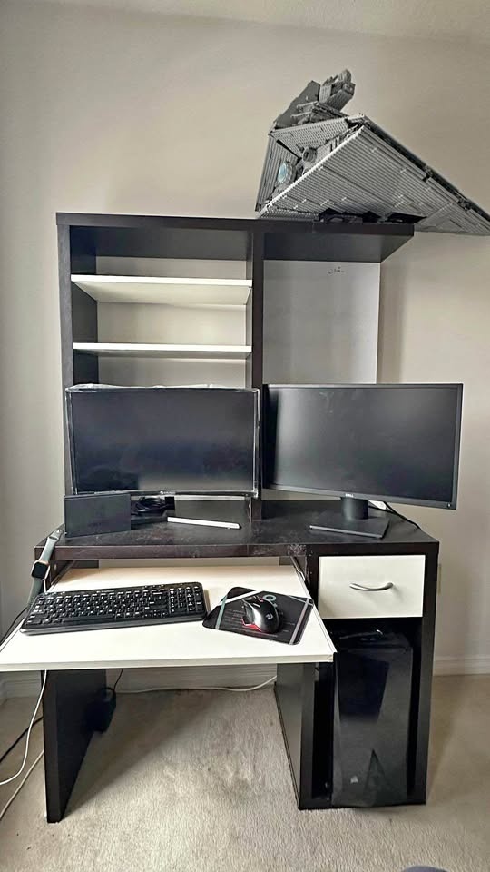 Kids study table with white board