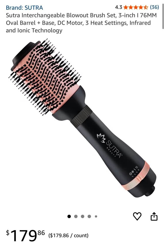 SUTRA beauty 3” Interchangeable Blowout Brush