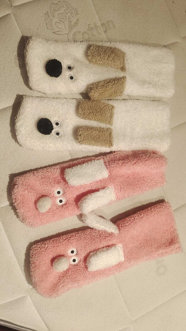 plush socks
