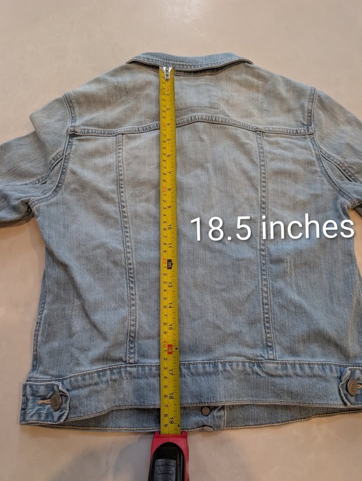 Garage Denim Jacket - Light Wash, Size Medium - photo 5