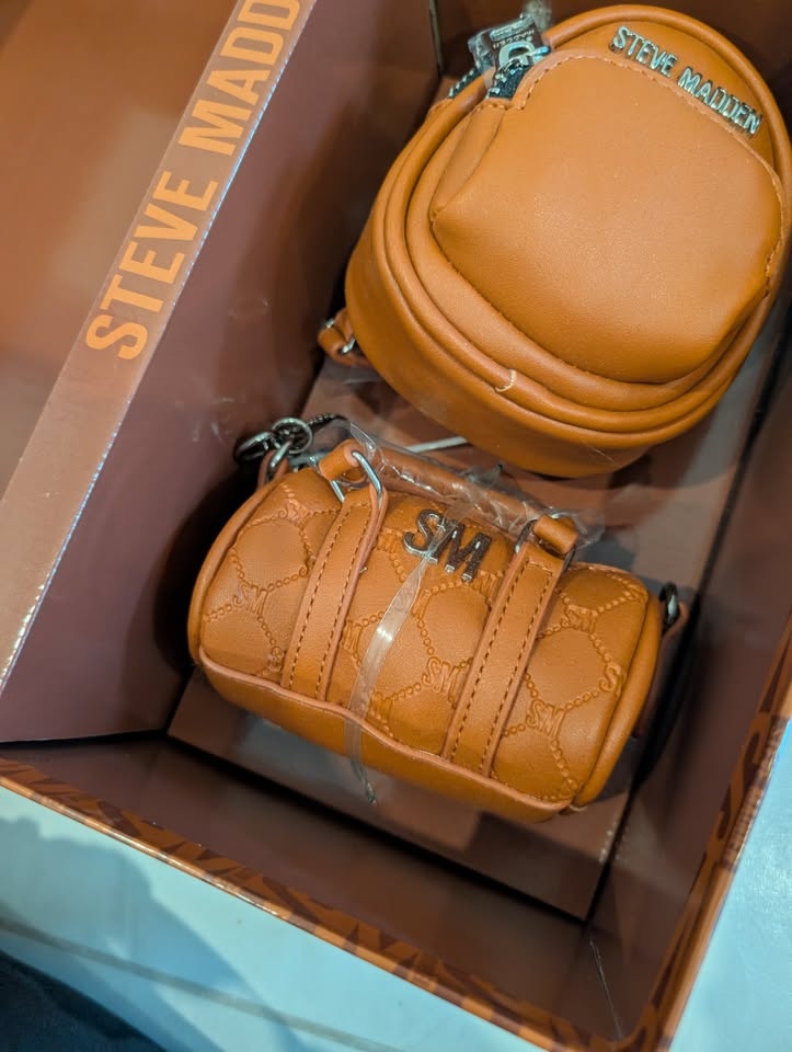 Steve Madden Micro Backpack and Satchel Key Chains - photo 3