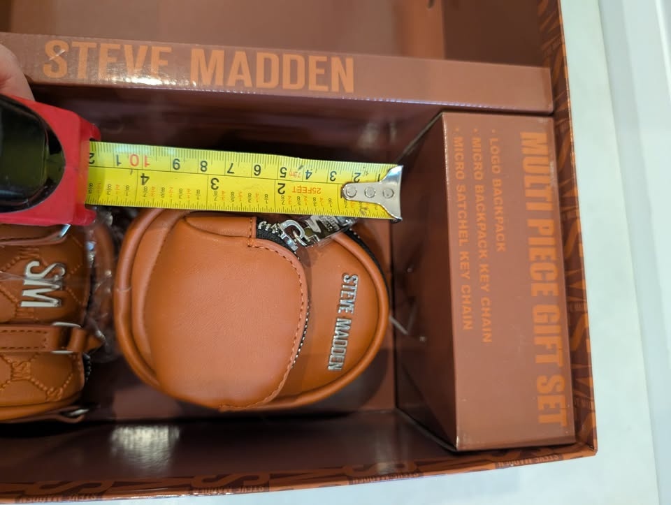 Steve Madden Micro Backpack and Satchel Key Chains - photo 5