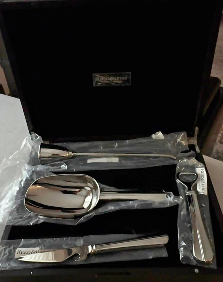 Thomas O'Brien for Reed & Barton bar set