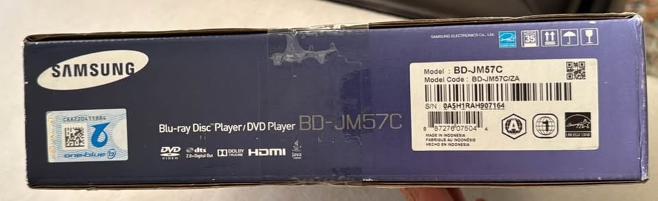 Brand new in Box - SAMSUNG Blu-ray DVD Disc Player - photo 3