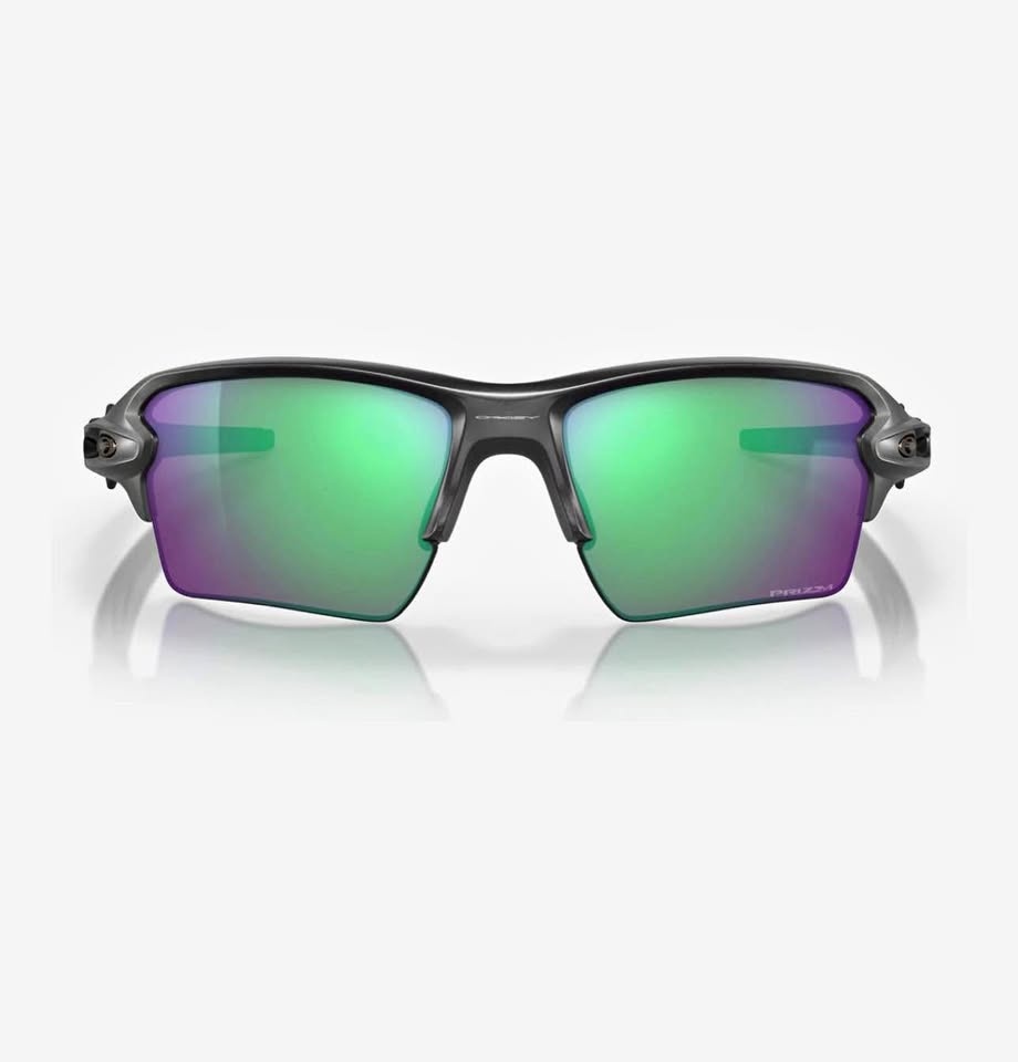Oakley Flak 2.0 XL Sunglasses - Steel/Prizm Road Jade