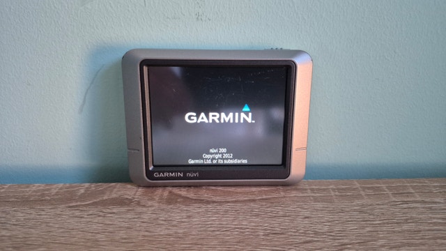 Updated Garmin nuvi 200 GPS