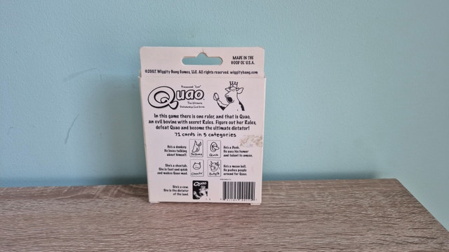 Quao 13+ Fun Card Game - photo 2