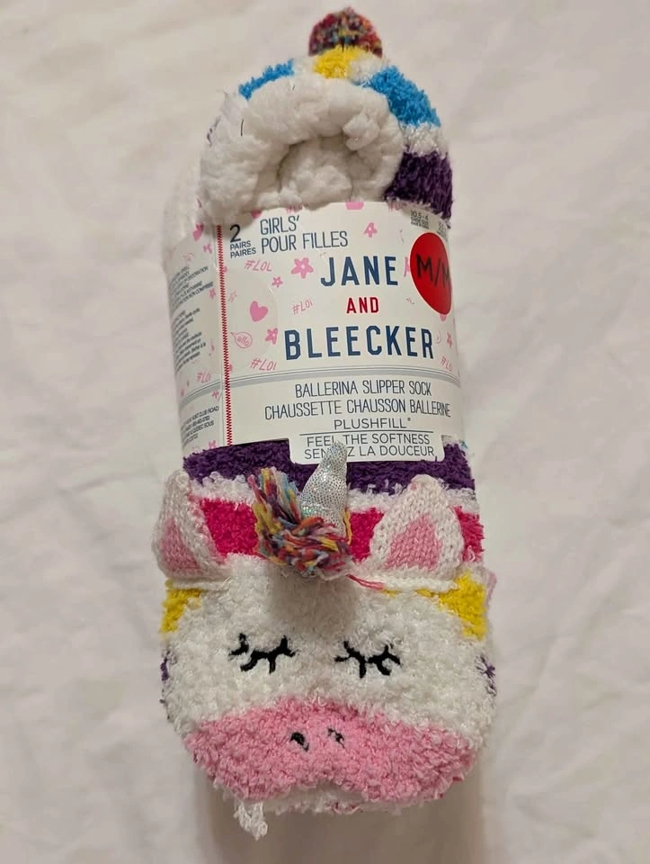 *New* slipper socks girls size 10.5-4