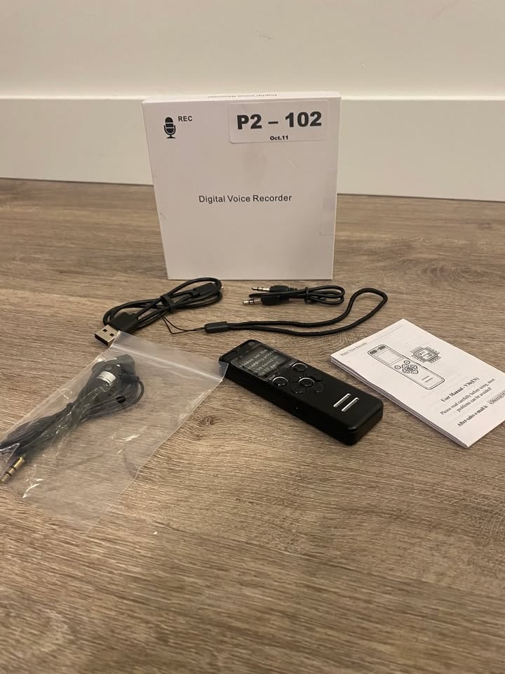 128GB Voice Activated Digital Recorder Vandlion V36 - photo 3